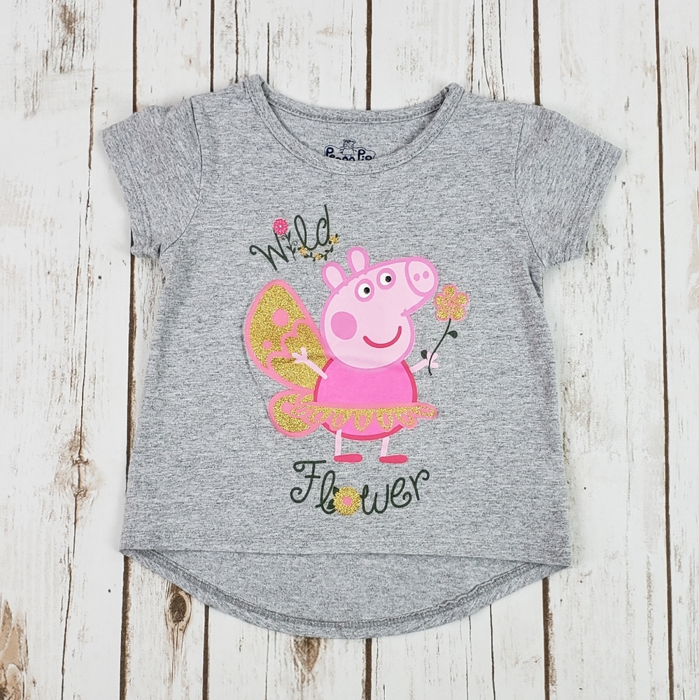 Toddler Girls Peppa Pig Tshirt, Size 2T